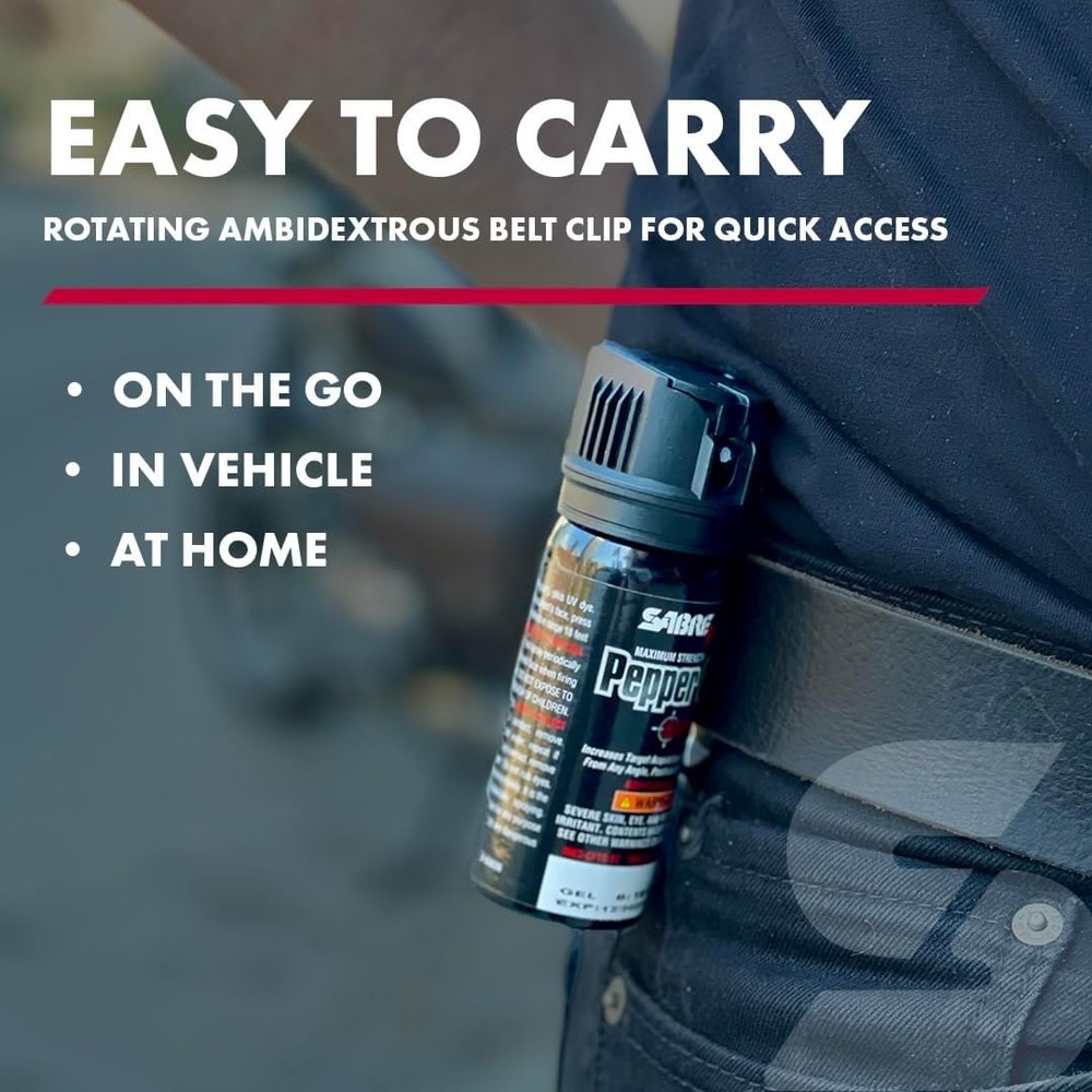 Crossfire Pepper Gel, Deploys At Any Angle, Maximizes Target Acquisition Against