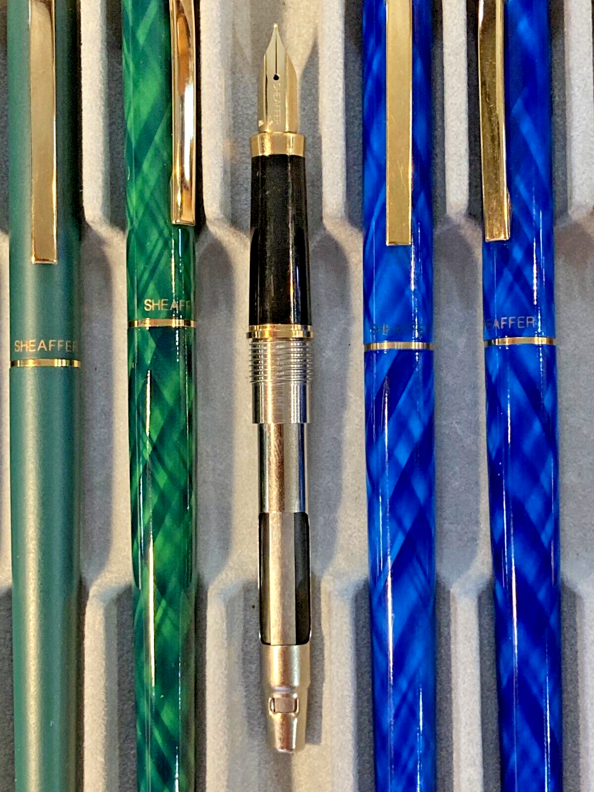 SHEAFFER FASHION II 270 283 284 AND 264 FOUNTAIN PENS