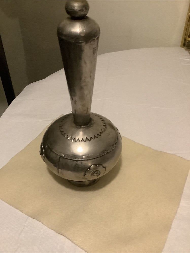 Vintage Handcrafted Unique Engraved Surai Bottle.Decor Only