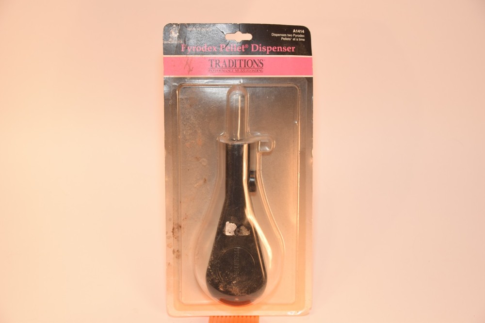 Traditions A1414 Pyrodex Pellet Dispenser 2 at a time holds 18 muzzleloading