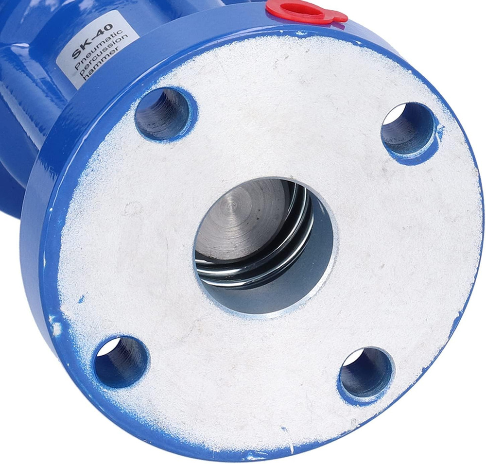 Versatile Adjustable Pneumatic Percussion Hammer for Silo Emptying & Vibration