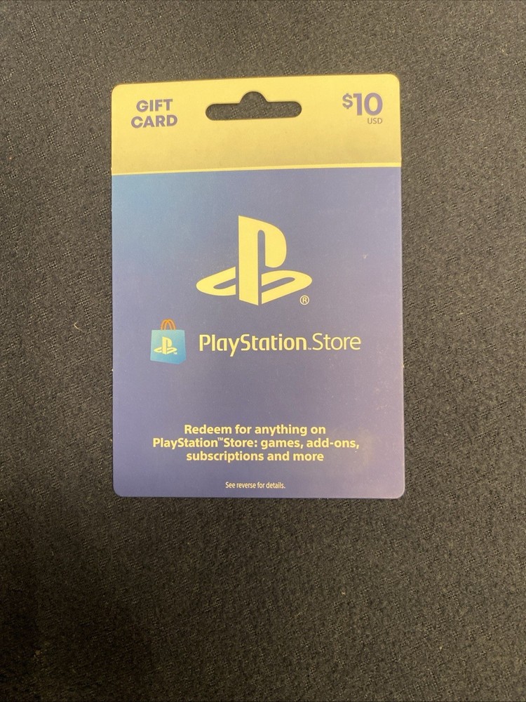 PlayStation card $10