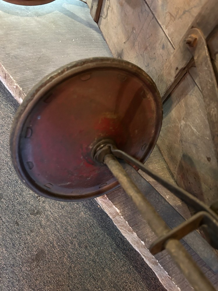 ANTIQUE WOOD RED WAGON