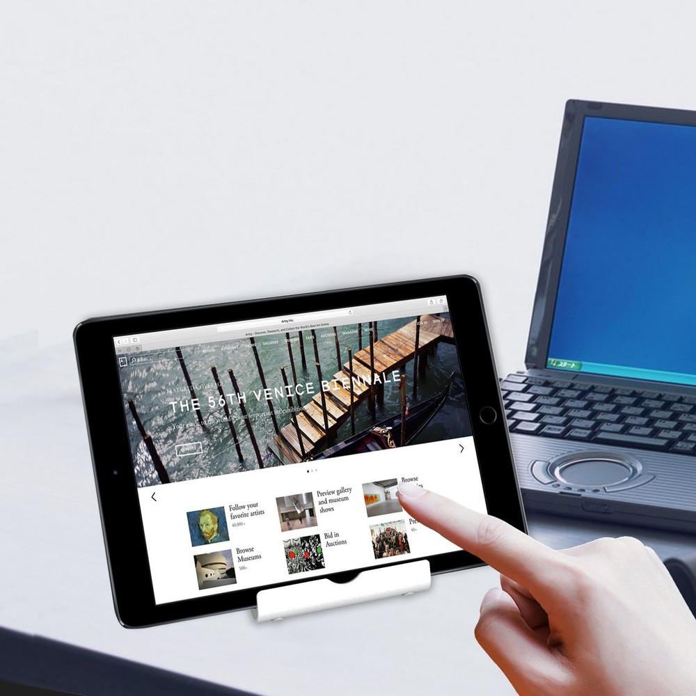 Tablet Stand Adjustable, Tablet Holder for 4 - 13 Inch Tablet