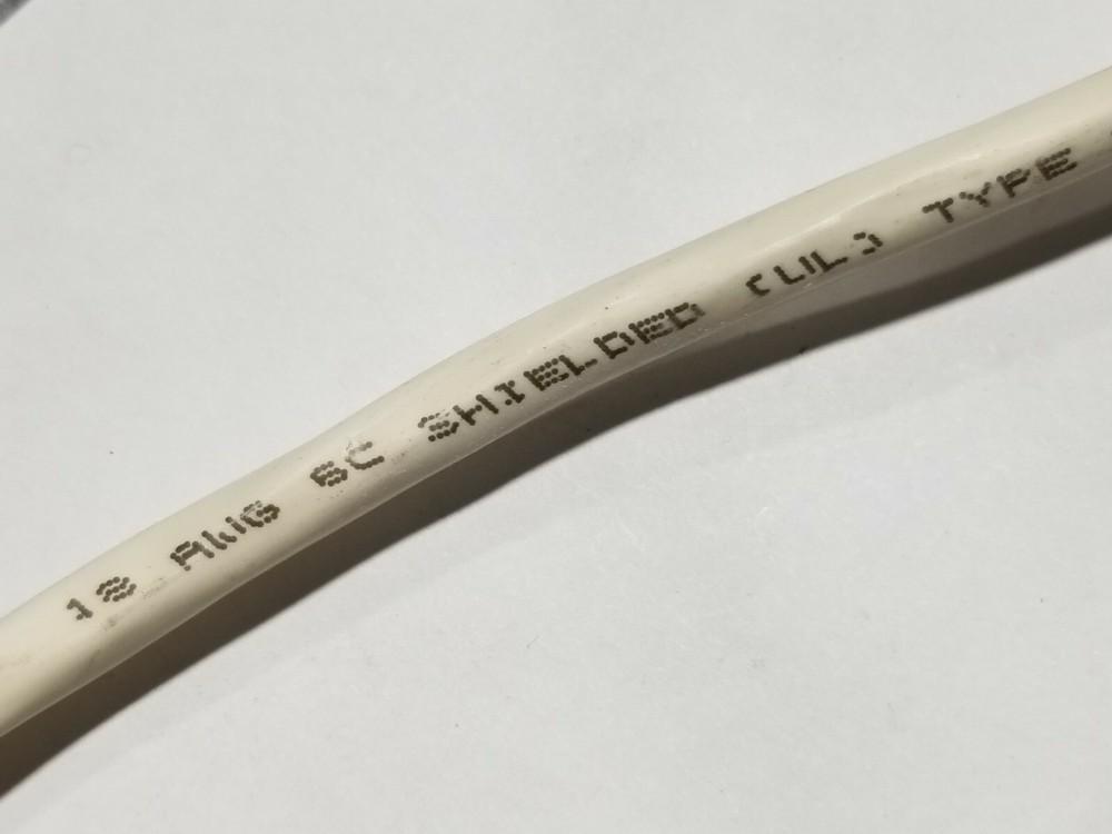 Advanced Digital 911806SD 18/6C Str Shielded Plenum Security/Alarm Cable /50ft