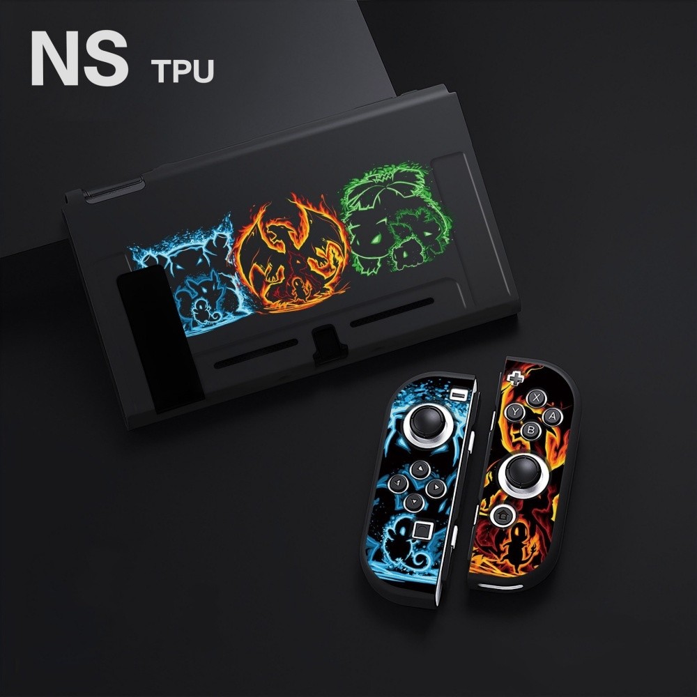 Elf Monsters Nintendo Switch OLED Case Cover Skin Shell Accessory For Joycon