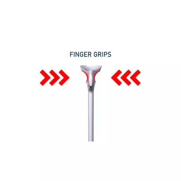 New Flight Path Golf 2.75" Tees Standard White 8 Pack
