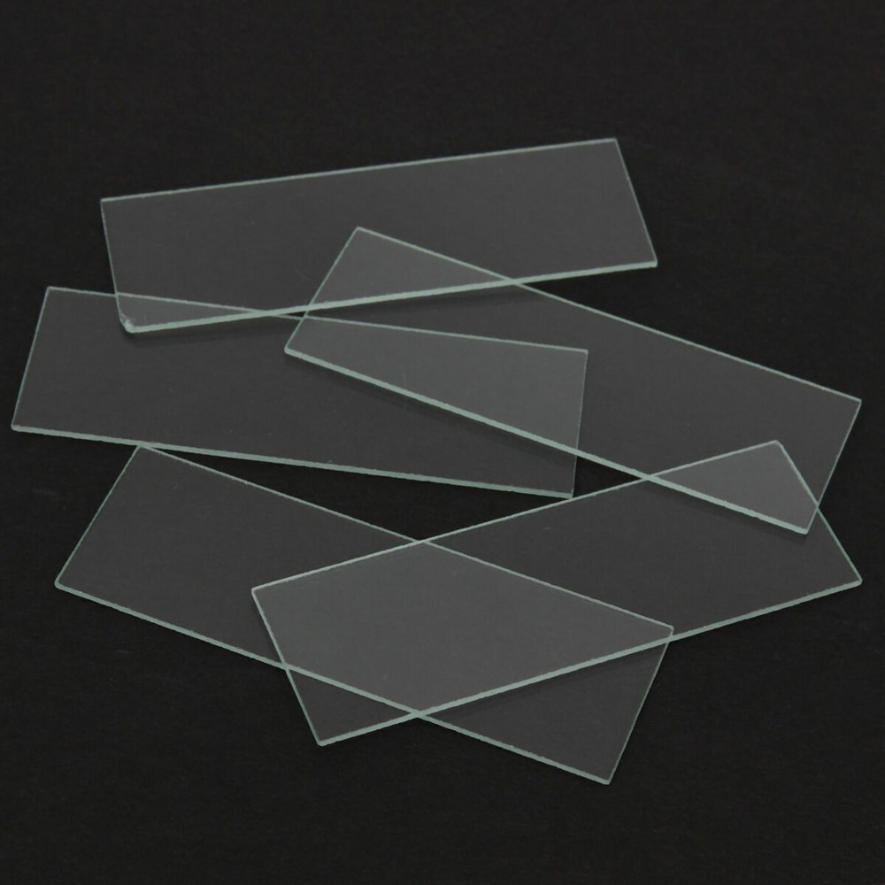 5PCS Concave Cavity Glass Coverslips Microscope Slides Thickness 1mm Lab Tools