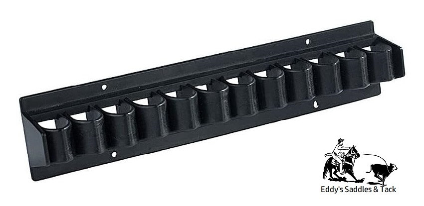 Horse Whip/Crop Holder, Wall Mounted Whip Rack Black PVC New Eddy's Tack