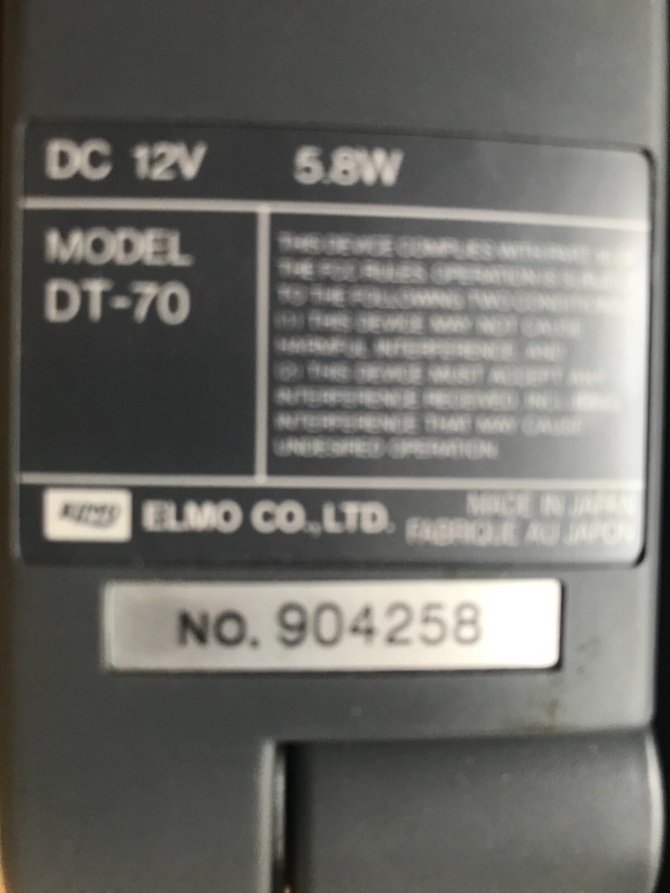 ELMO Desktop Presenter DT-70