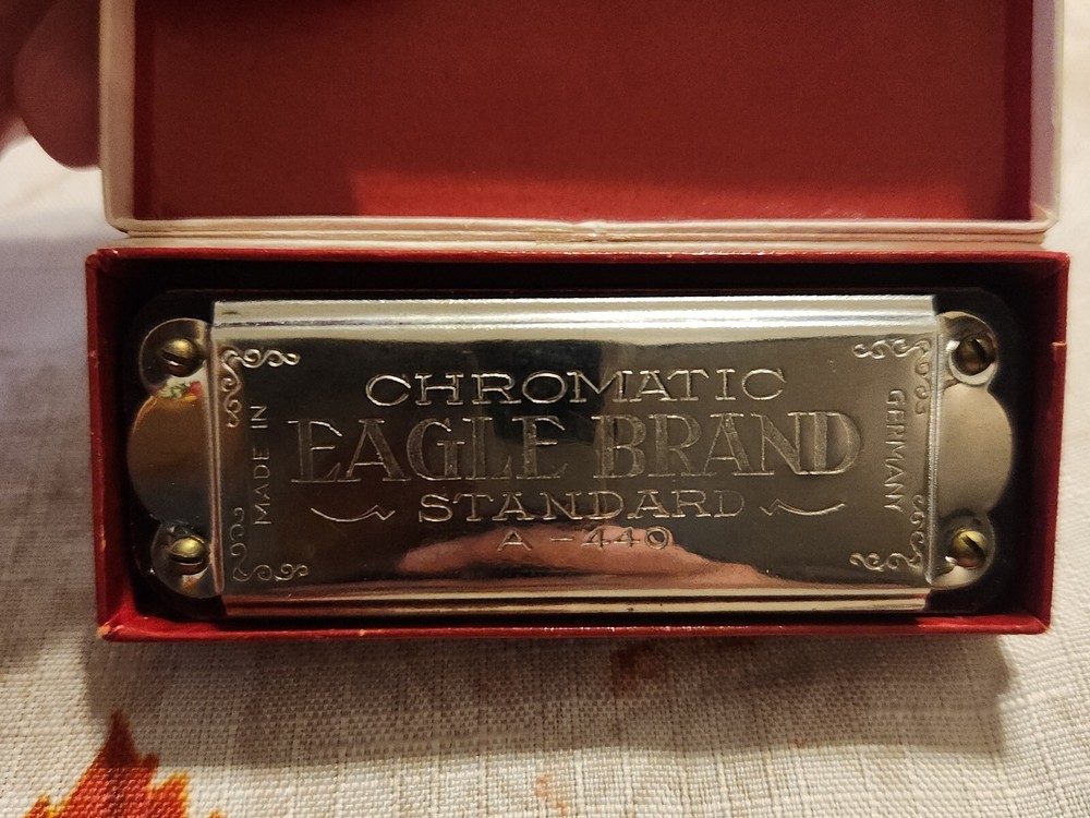 CHromatic harmonica Made In Germany Eagle Brand A-440