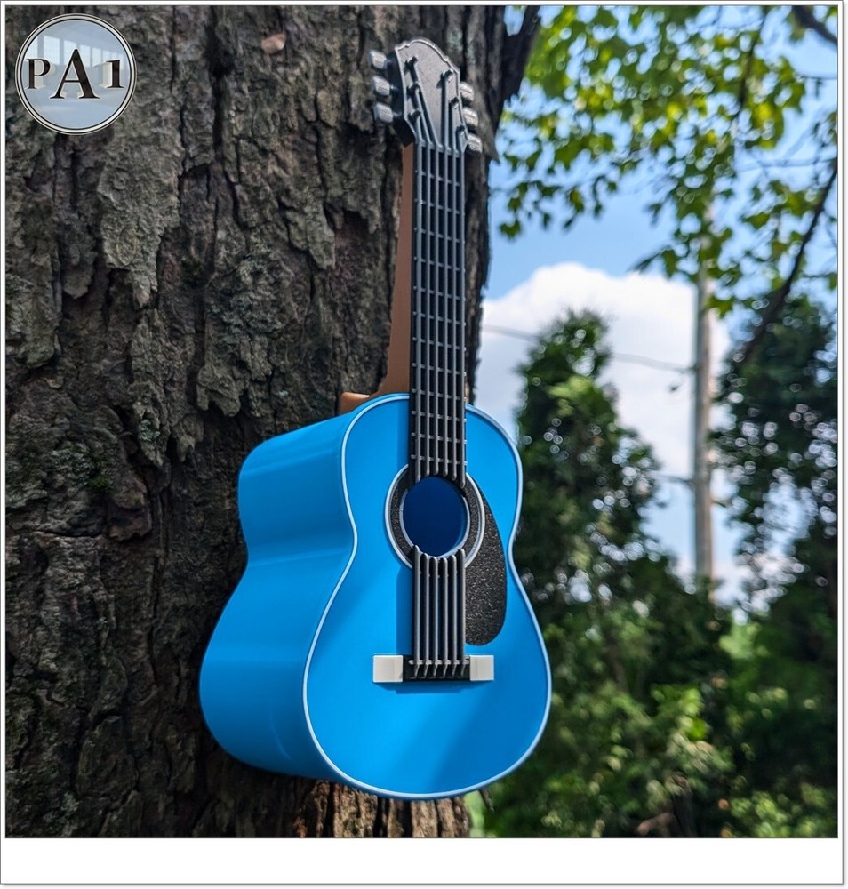 Guitar Bird House - Many Colors
