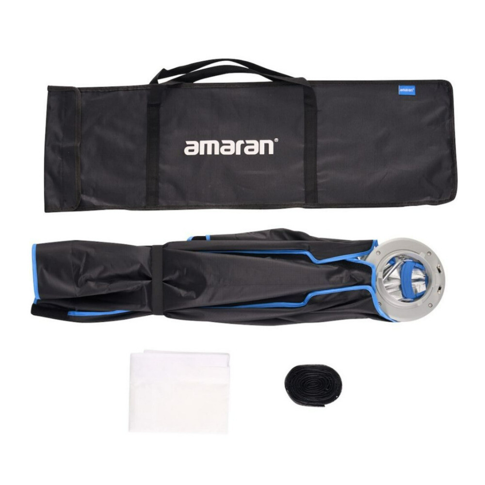 amaran Light Box 30x120 One Snap Setup Narrow Rectangular Bowens Mount Softbox