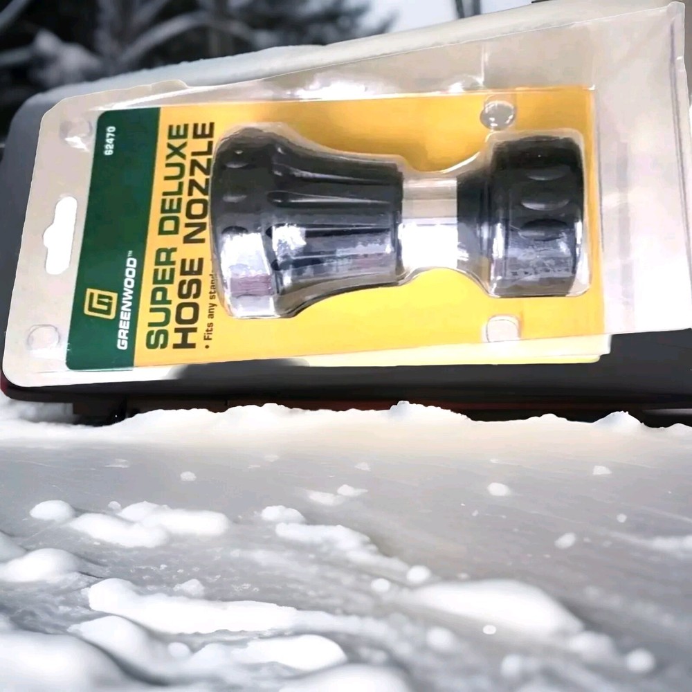 GREENWOOD Adjustable Spray Hose Nozzle.