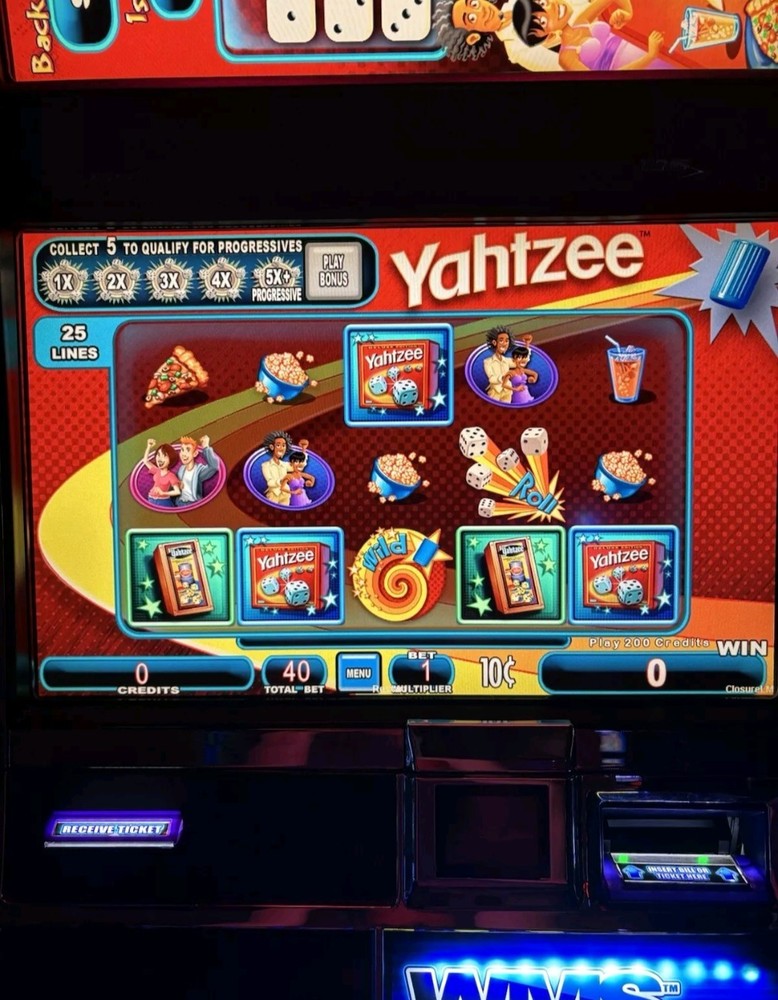 WMS BB2 YAHTZEE SLOT MACHINE SOFTWARE SET GAME CARD ONLY. EXTREMELY FUN TESTED