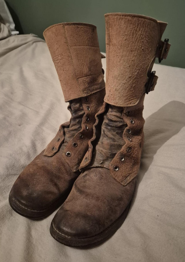 WW2 US Army M43 Double Buckle Boots