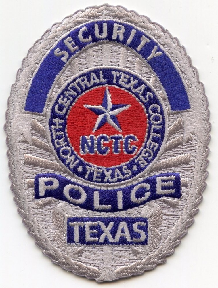 NORTH CENTRAL TEXAS COLLEGE small SECURITY POLICE PATCH