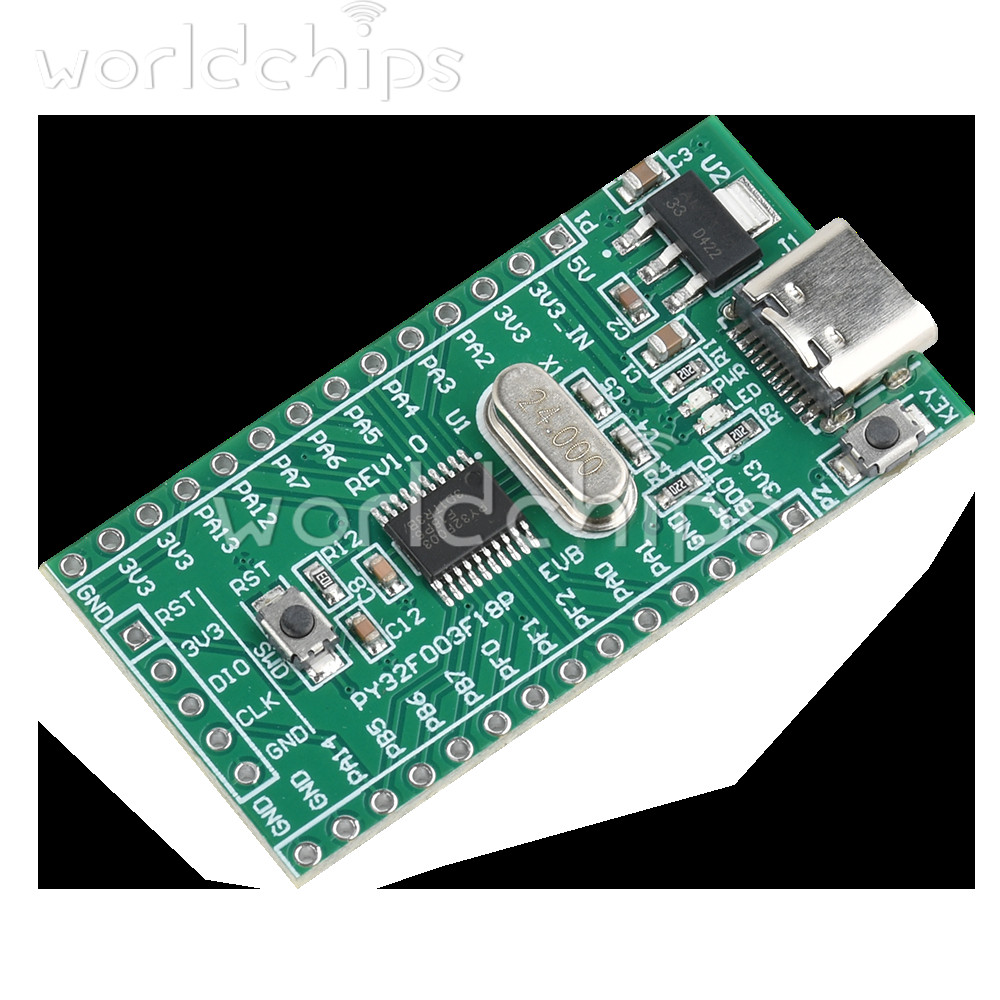 10x PY32F003F18P6TU Development Board PY32F003 Microcontroller Development Board