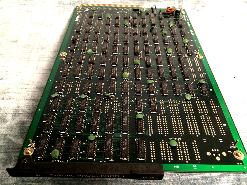 SONY BVT-2000 TIME BASE CORRECTOR CIRCUIT BOARD #5 DIGITAL PROCESSOR 1, (DP-28)