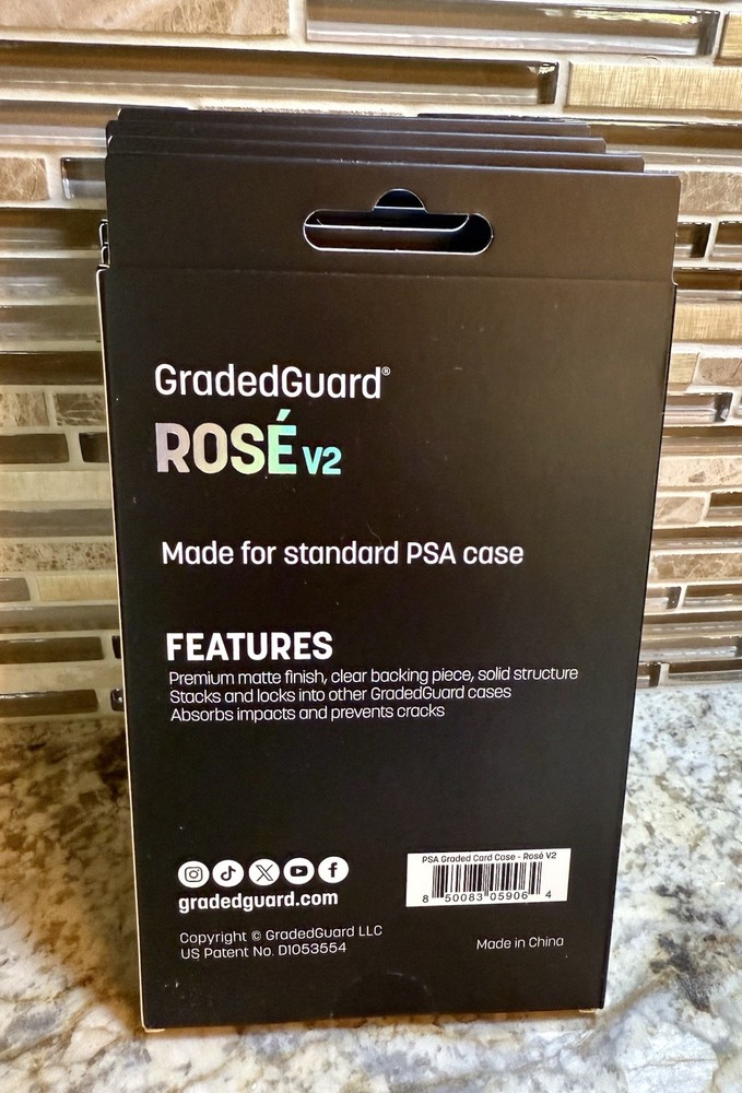 GradedGuard 🌹 Rosé V2 PSA Graded Case Guard Protector Bumper New