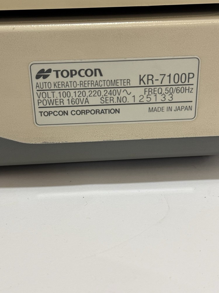 TOPCON KR 7100P