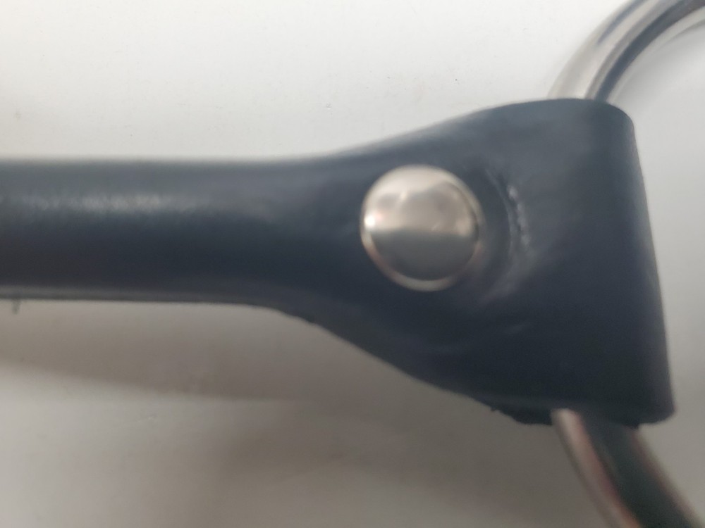 Loose Ring Leather Snaffle Bit Unbranded