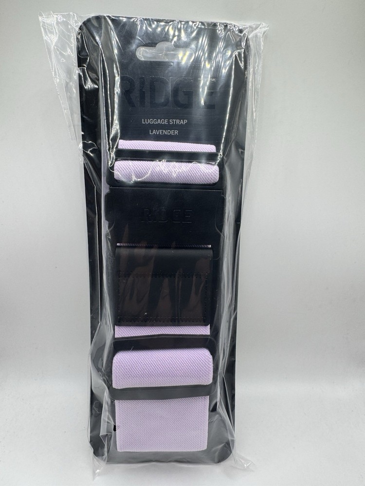 RIDGE Luggage Strap - LAVENDER - New