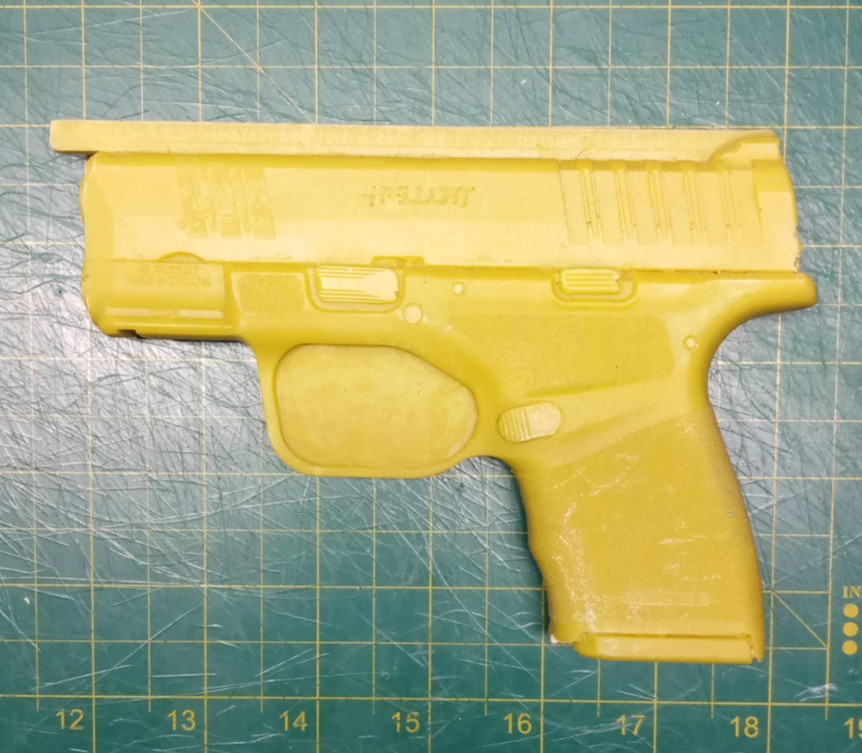 COOKS prepped gun Holster making mold / prop - SPRINGFIELD HELLCAT MICRO COMPACT