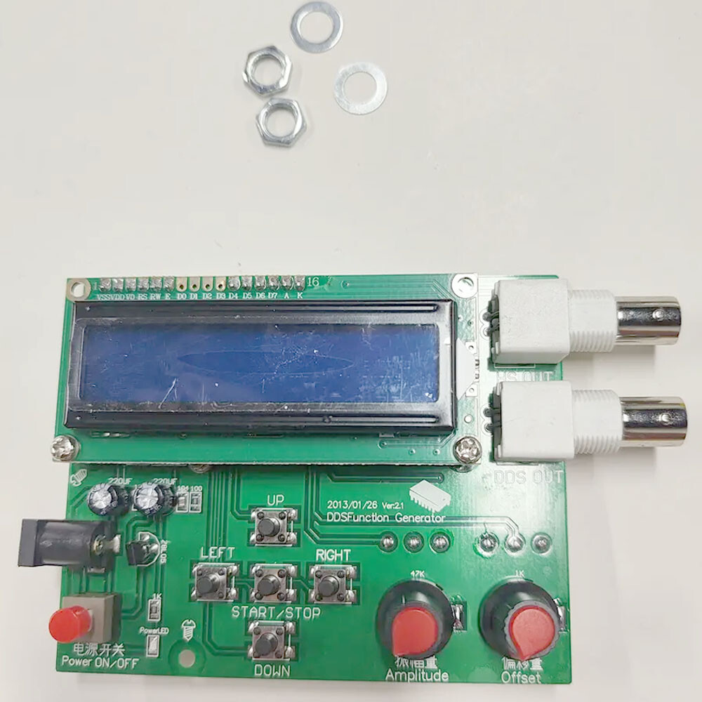 For DDS Function Signal Generator Module Sine Square Sawtooth Triangle Wave US