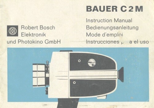 Bauer C2M Instruction Manual multi-language