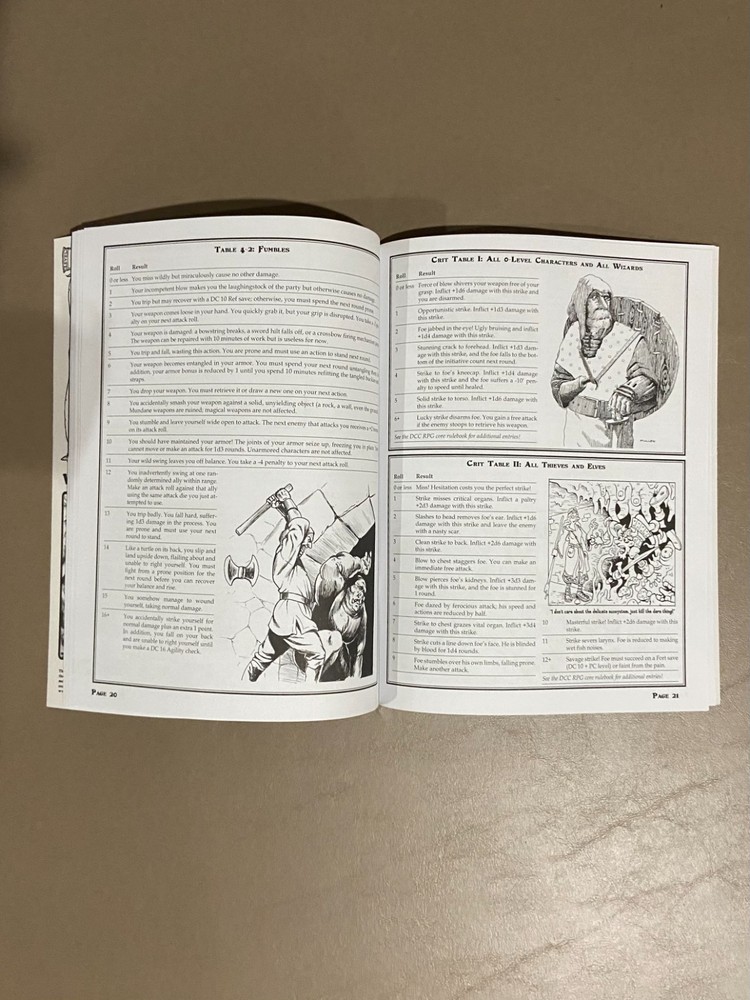 Dungeon Crawl Classics: Quick Start Rules & Intro Adventure by Goodman Games