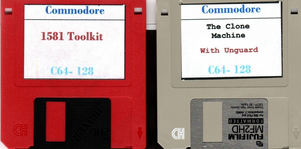 Commodore 64-128  - 3.5 inch - The Clone Machine - 1581 Toolkit