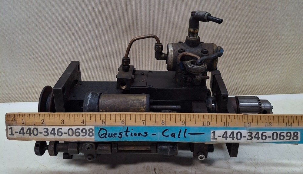 Automatic Drill/Tapping Head Spindle Assembly Schrader Bellows Pneumatic Control