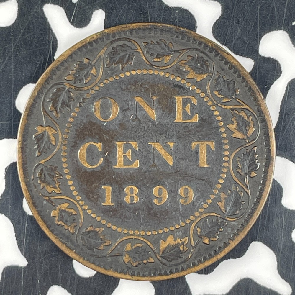 1899 Canada Large Cent Lot#F1620 Nice!