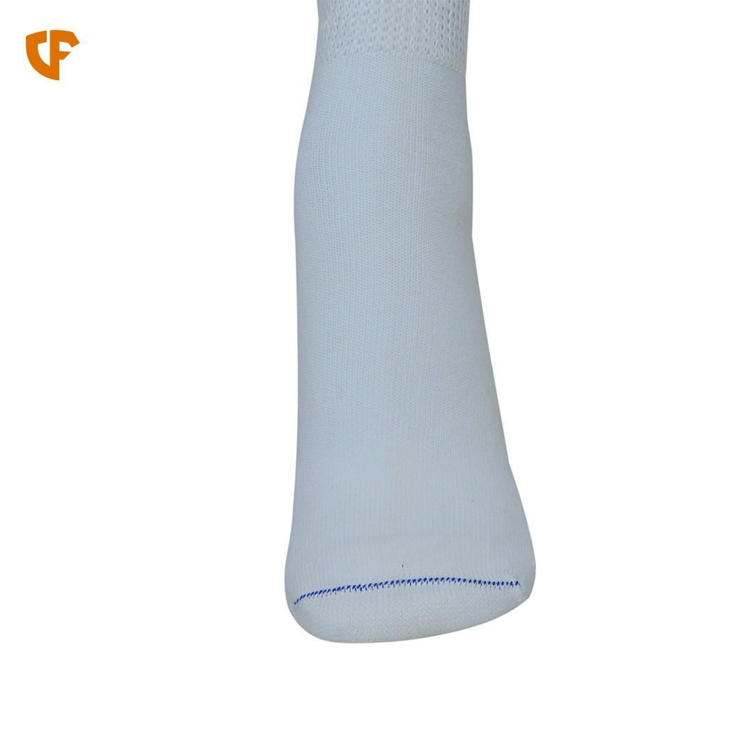 3-12 Pairs Mens Diabetic Crew Socks White Circulatory Non-Binding Cotton 10-13