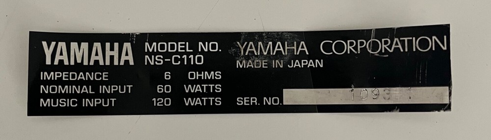 Yamaha Replacement JA05P8 Tweeter