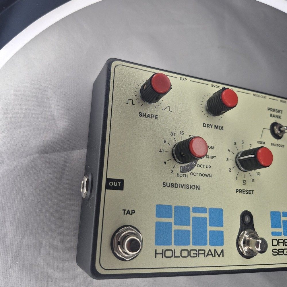 Hologram Dream Sequence Pedal Programmable Rhythm and Octave (no 9volt adapter)