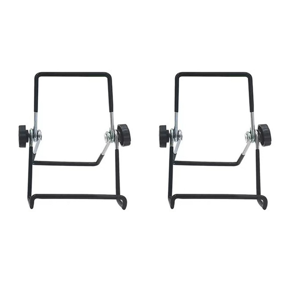 Solar Panel Stand Solar Panel Holder Metal Material Sturdy Support Compact Size