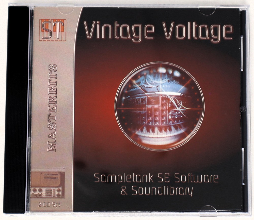 Masterbits Vintage Voltage Sampletank Format Sample/Sound Library/Sampling CD