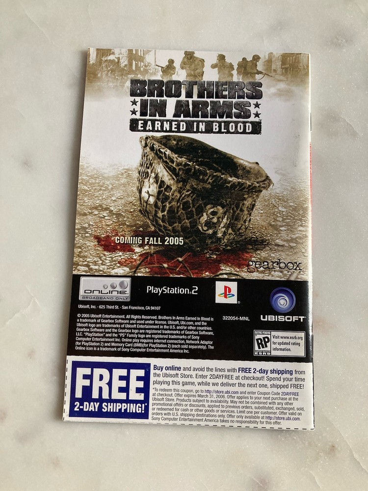 Rainbow Six Lockdown | PS2 | Manual Only