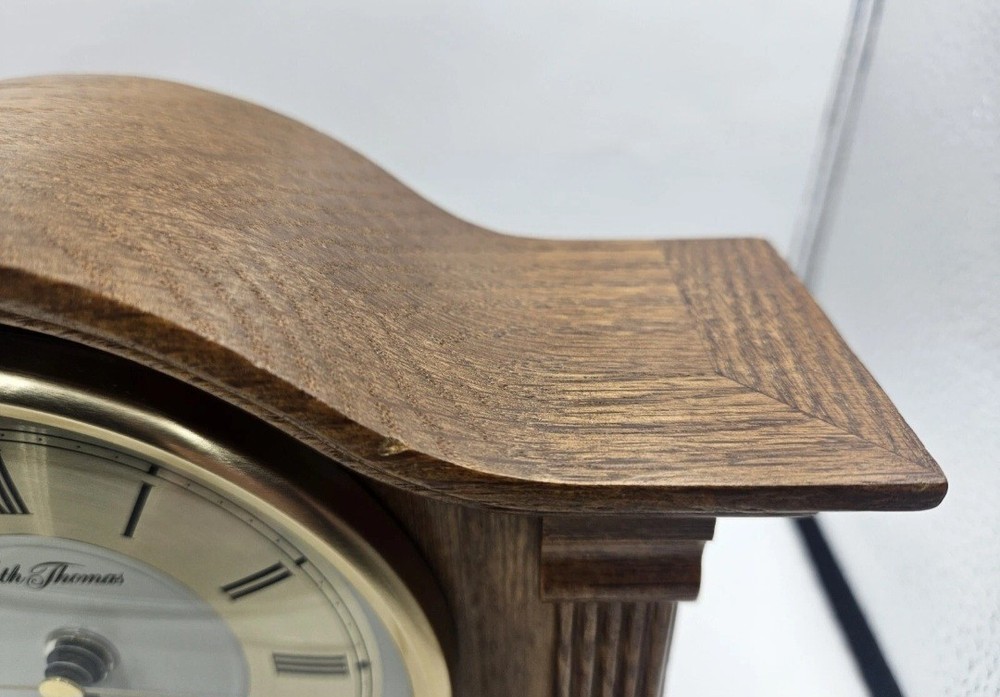 Seth Thomas Mantel Clock Wood Frame