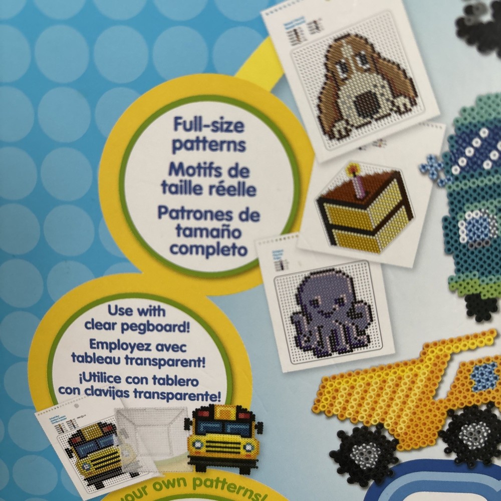 Perler Bead Patterns 110 Ideas Spiral Bound Pad 28 Patterns Ages 6+