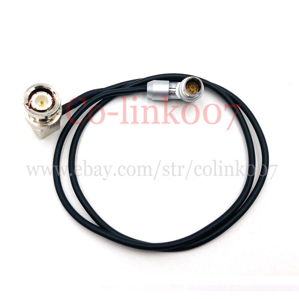 RED Komodo Timecode Cable, BNC to EXT 9 Pin Rotatable Right Angle 50cm