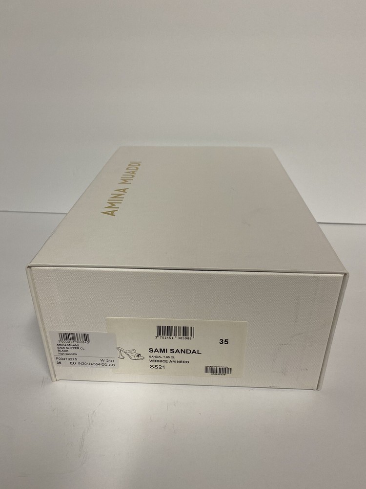 Amina Muaddi Empty Shoe Gift Storage Box