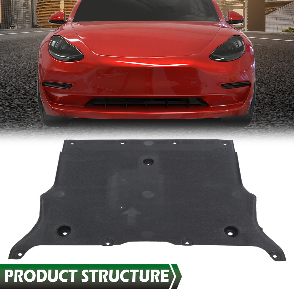 Fit For 2017-2023 Tesla Model 3 Front Engine Splash Shield Guard Under Cover