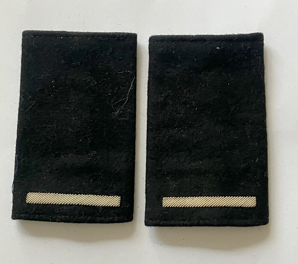 British Leading Firefighter rank shoulder slides