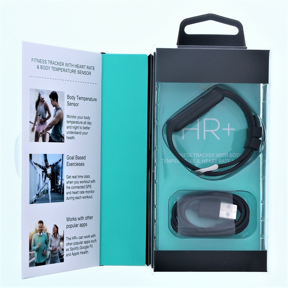 3PLUS HR+ Advanced Activity Tracker-BLACK