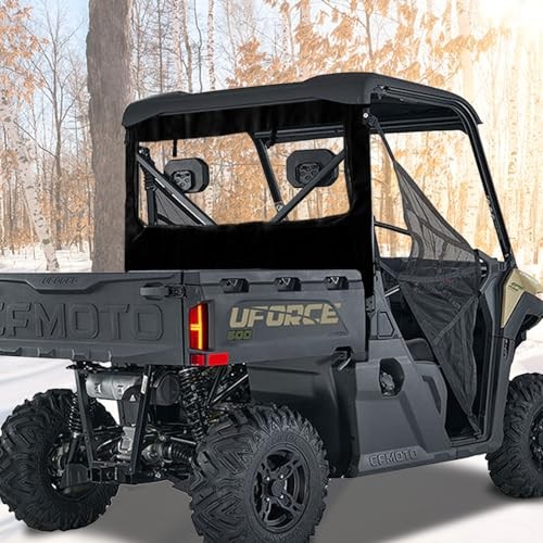 CFMOTO Uforce 600 Rear Windshield,Rear Window Compatible with CFMOTO Uforce