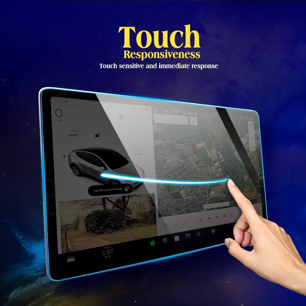 【2pcs】EUEKY Tempered Glass for 2025 Expedition Screen Protector 20