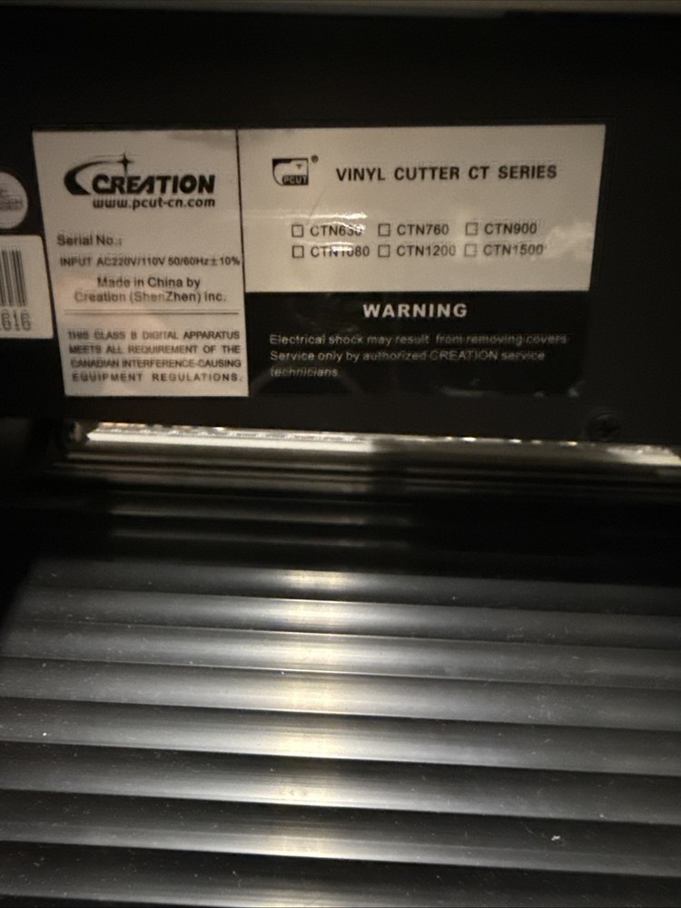 Creation Vinyl Cutter CT Series